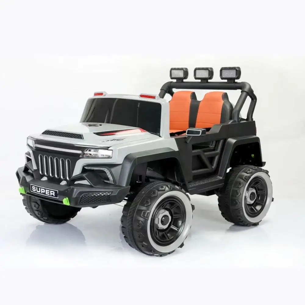 Wholesale 12v big rechargeable remote control double seat Ride-on Cars kids electric car for 3-12 years old