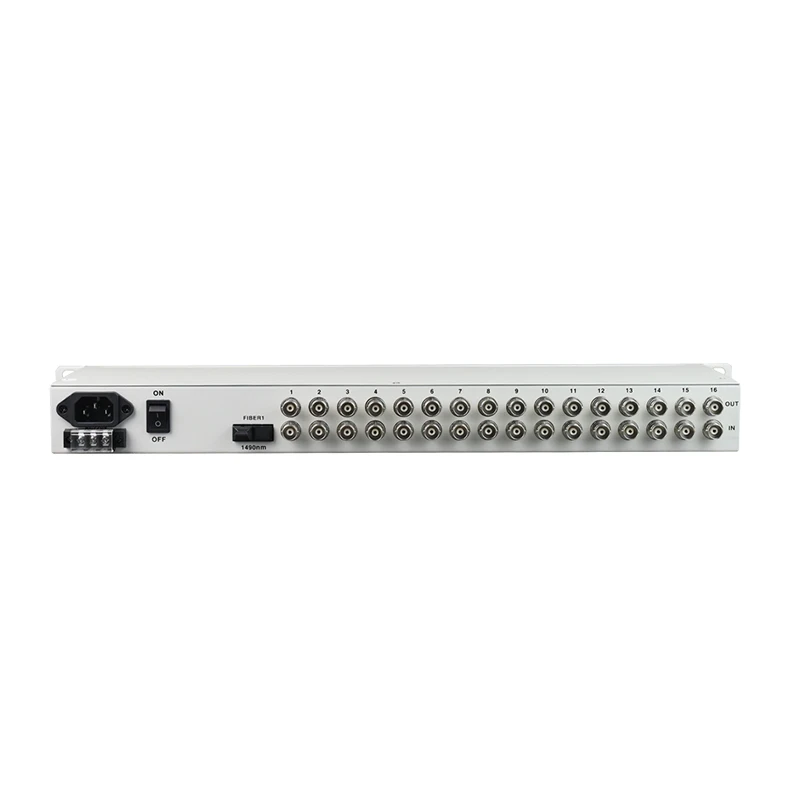 High Quality 16 Channel E1 Optical Converter PDH Multiplexor 16E1 With LCD and 4FE