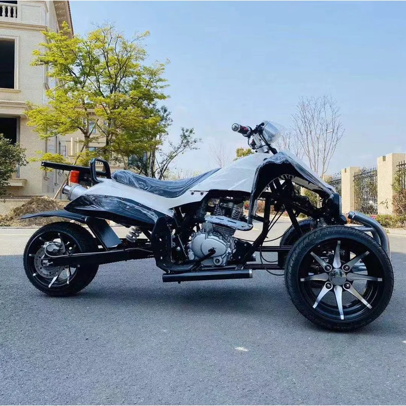 Adult  ATV Powerful Three-wheeled ATV 200CC Electric Start Inverted tricycle ATV