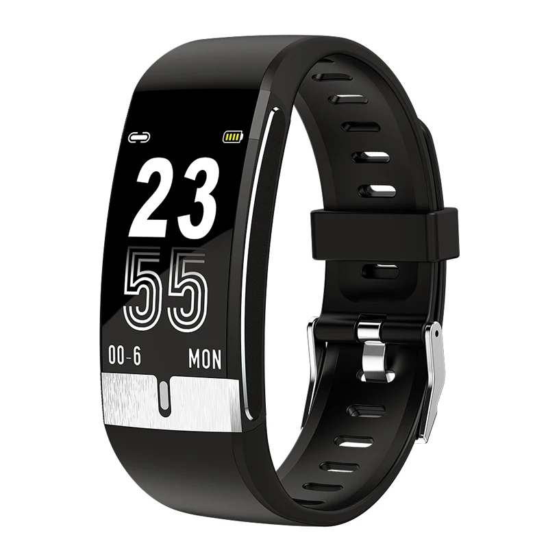 Smart Body Temperature Wifi Android with Blood Pressure And Heart Rate Tracker Fitness Band Watch