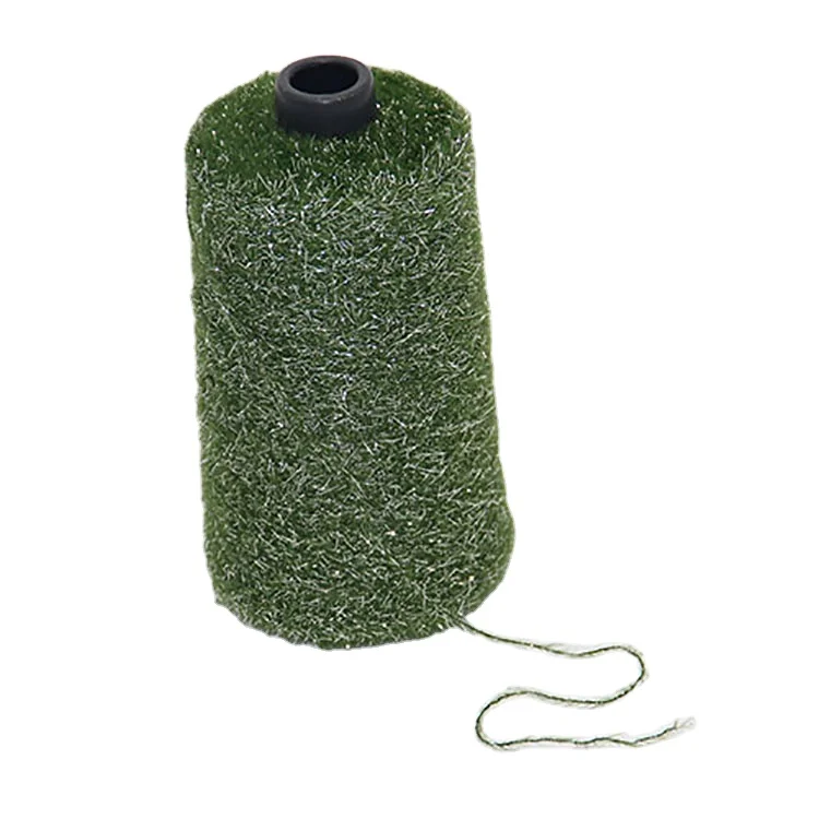 Стеклянная пряжа, трикотаж, вязальная пряжа, оплетка из хлопчатобумажной пряжи, Высококачественная переработанная хлопчатобумажная акриловая пряжа