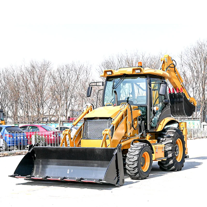 Китай 4x4 экскаватор-погрузчик и мини экскаватор-экскаватор погрузчик
