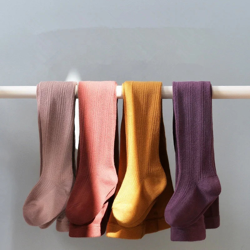 High Quality Baby Girls Cotton Full Length Leggings Pantyhose Tights Winter For Kids