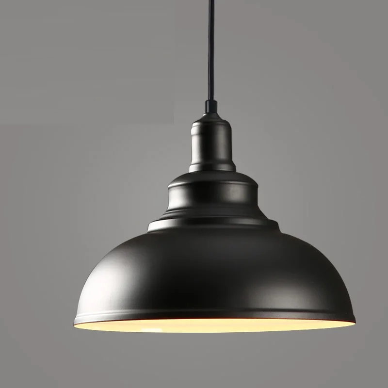 Retro lamps and lanterns industrial style   creative single-head iron led chandeliers & pendant lights