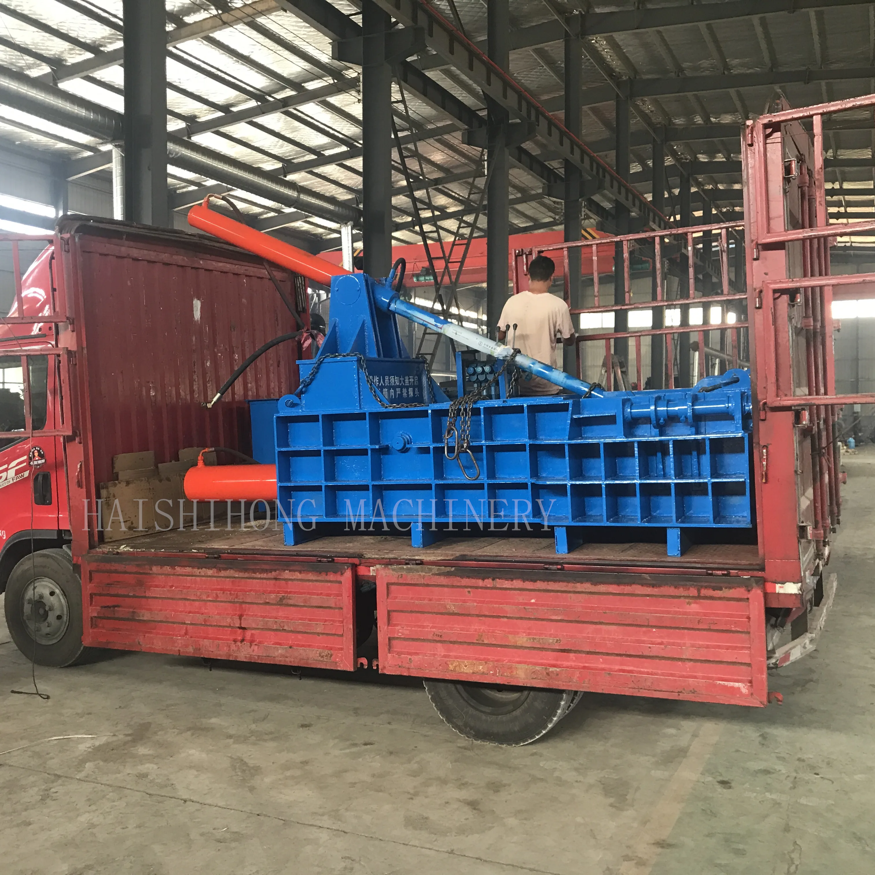 Hot Selling Scrap Metal Baler Machine Scrap Compactor 250 tons Hydraulic Baling Press Machine