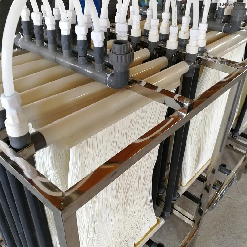 High Quality MBR Membrane 0.5/M2 PVDF Hollow Fiber Module Waste Water Treatment Bioreactor New Used Water Filter Water Softener