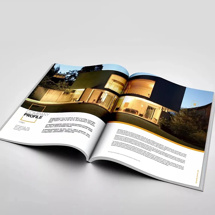 High quality customized magazine books  Full-color printed hardcover art books  Free sample small batch