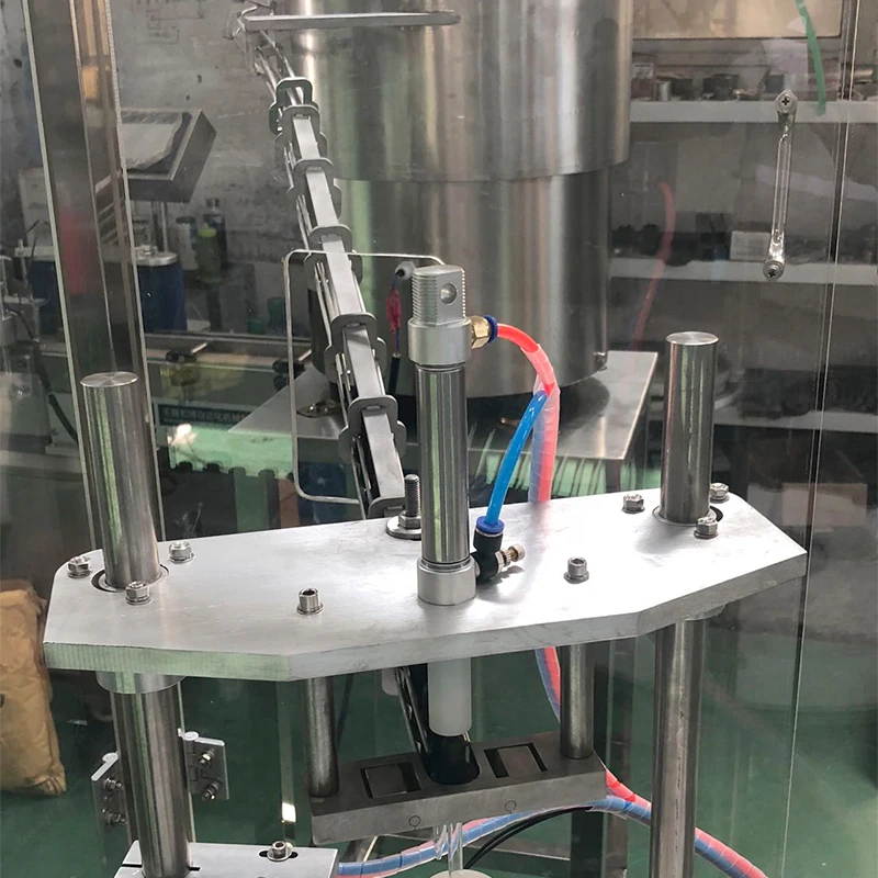 Sealing Perfume With Plastic Semi Automatic Conveior Multi Sweet Manual Capping For Trigger Sprayers Filling Machine