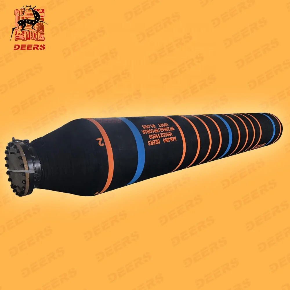 Offshore floating hose Rubber dredge hose supplier for dredging project