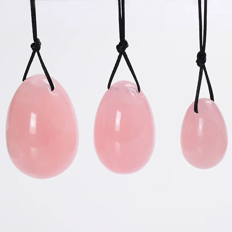Factory rose quartz yoni eggs egg for women good price