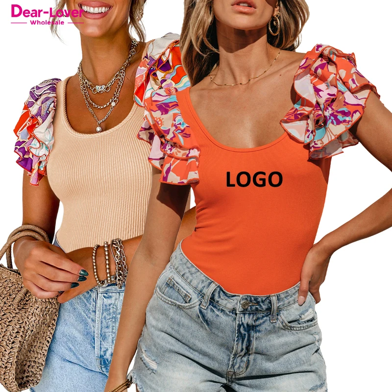 Женский боди с коротким рукавом