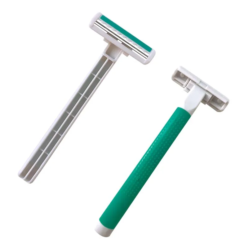 twin blade Razor with lubricating strip WL-203L