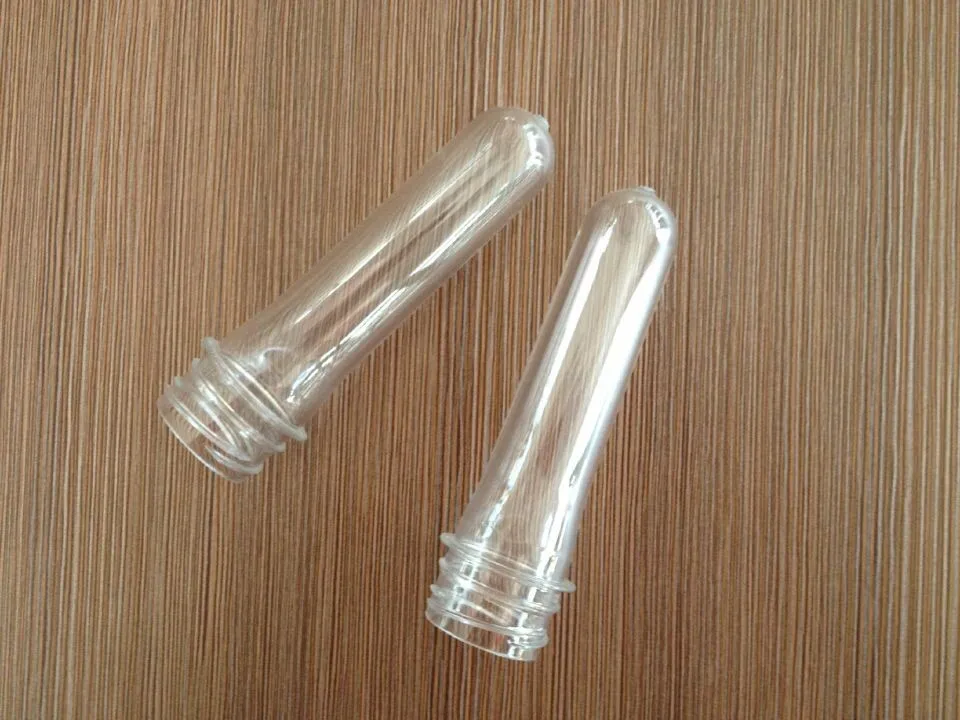 100% new raw material 30/25mm 25g pet preform for mineral water