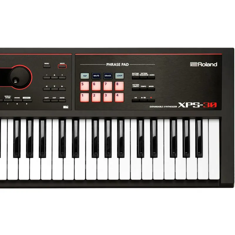 ROLAND XPS-30 электронный синтезатор исполнение 61 клавиша игра и расстановка клавиатуры электронная клавиатура