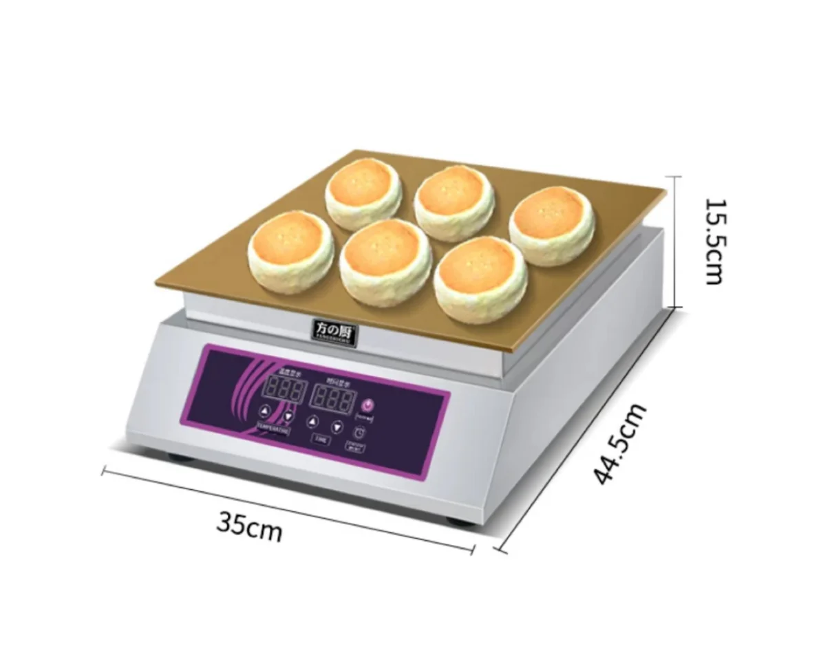 Commercial souffle cake baking machine