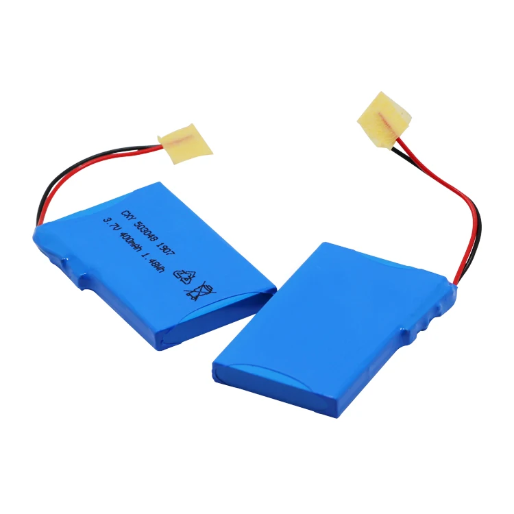 MSDS certification Hot sale 503048S Lipo Battery 3.7V 400mAh rechargeable battery for bluetooth headset
