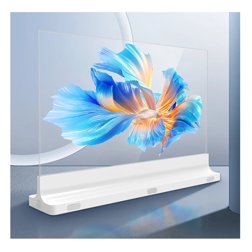 Original Import 55 Inch Touch OLED Transparent Screen In Landscape Self - luminous Deep Vivid High End Desktop In Stock