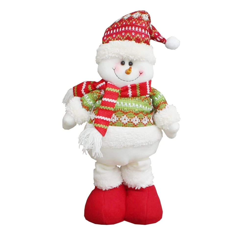 Plush Little Soft Christmas Gifts Toy Stuffed  Santa claus Helper Christmas Doll Gift