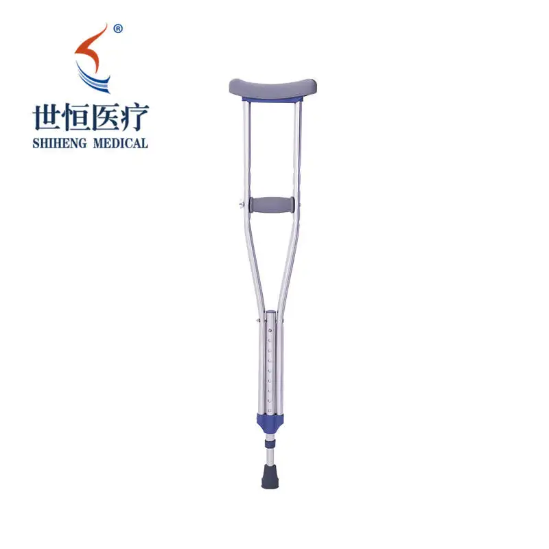 High Quality Armpit Crutches Walker Crutches Disabled Rehabilitation Equipment Height Adjustable