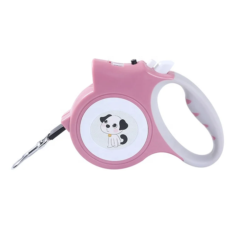 New Fashion Heavy Duty 5M Reflective Auto Pet Retractable Dog Leash For Walking