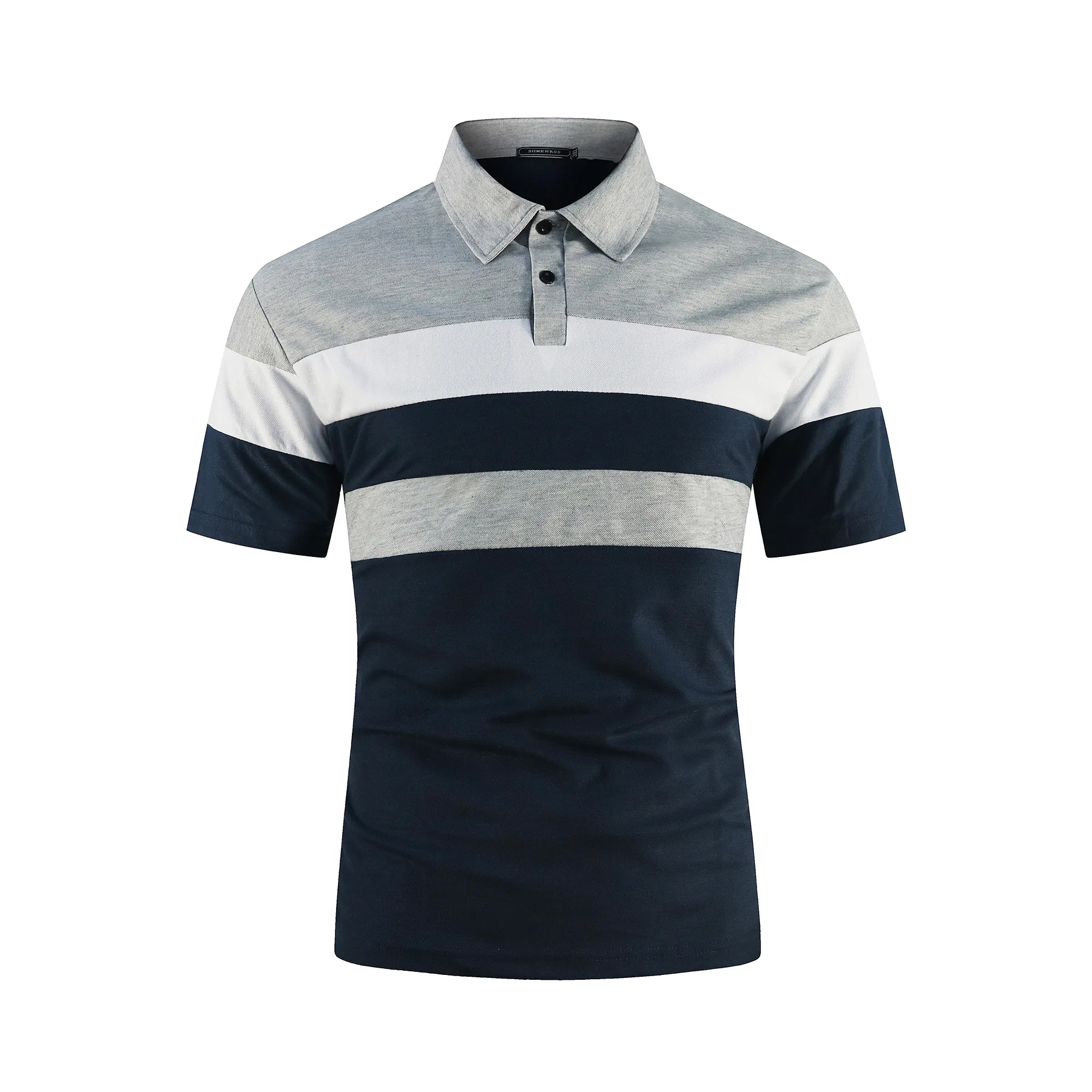 Casual Golf Regular Fit Men Quick Dry Polo Shirt Polyester Spandex Custom High Quality Performance Cation Polo Shirt for Men