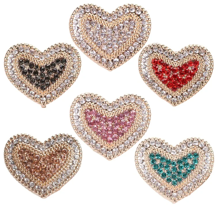 New Usefully Jewelry No Broken Material No-snag Magnets Hijab Pins No Pins Strong Big Magnets Heart Brooches For  Women Dresses