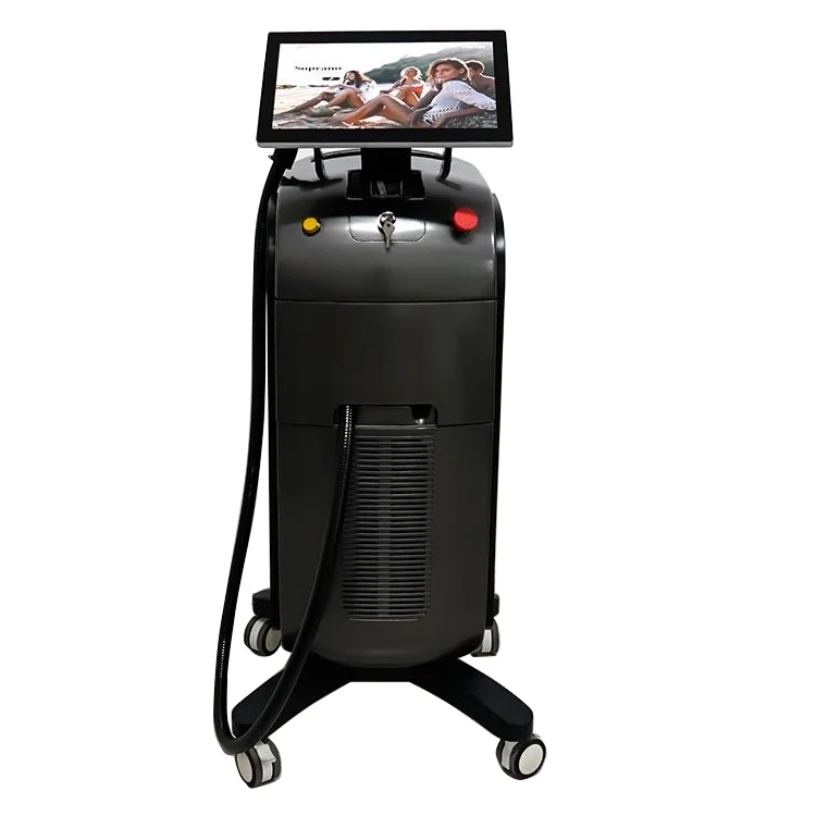 4K ICE Laser 1200W Alexandrite Laser Hair Removal Machine 755 808 1064 diode laser 810nm 1600w Handle German rake bar