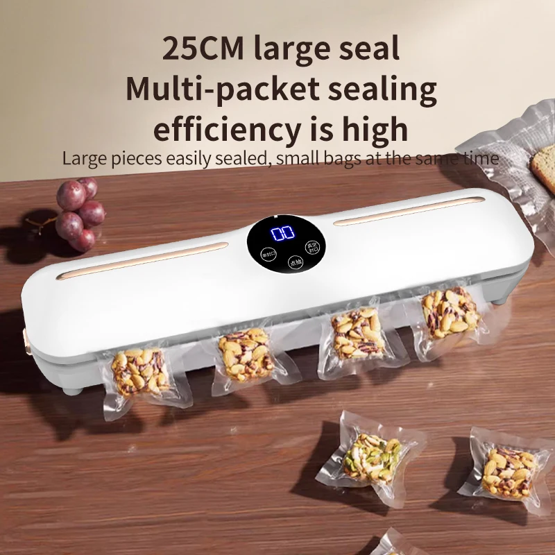 Electric High Vacuum Heat Sealer Genuine Small Kitchen Appliance for Food Household Plastic for Home Use