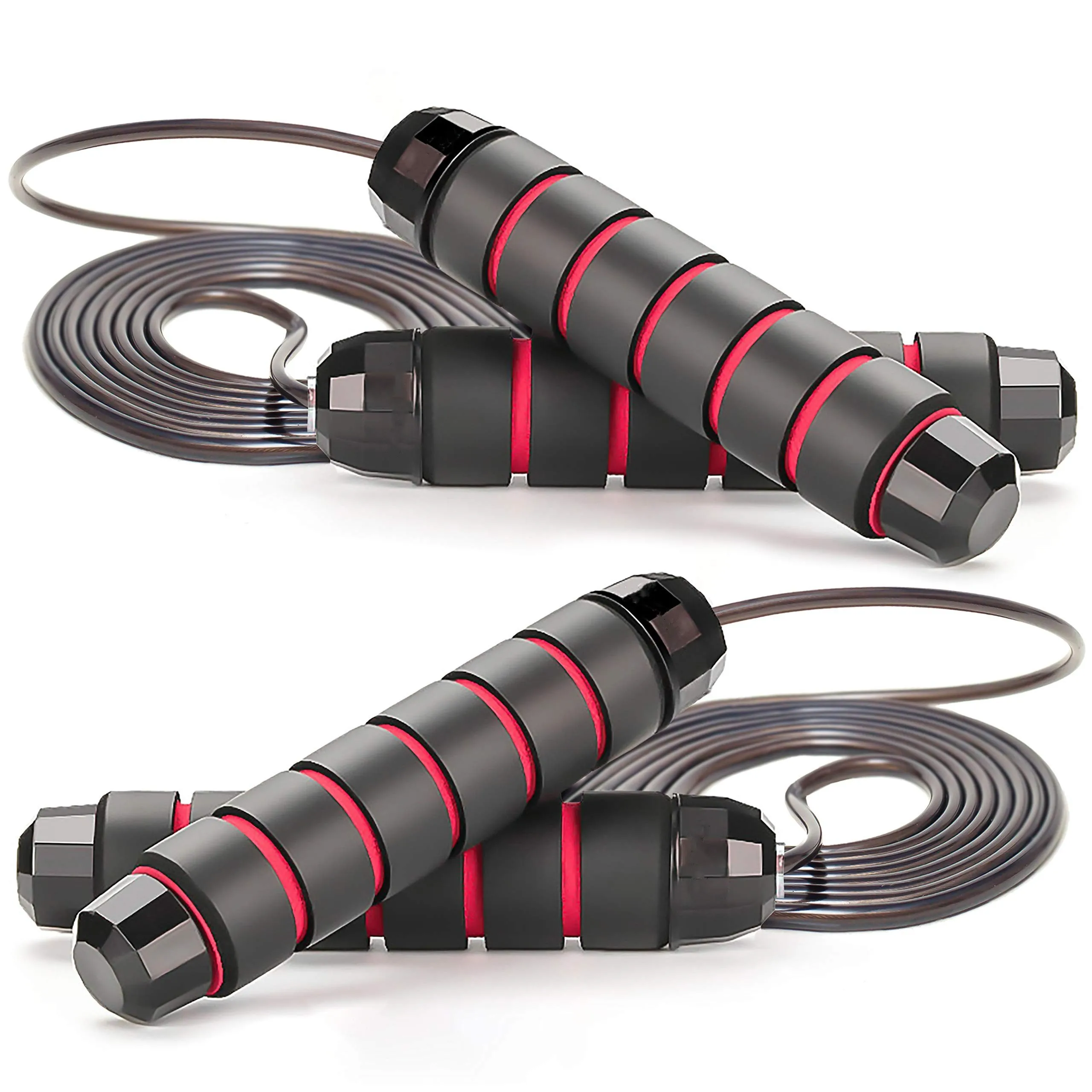 Adjustable Fitness Wholesale Custom Logo Skipping Jump Rope with Adjustable Fitness Jumping Rope