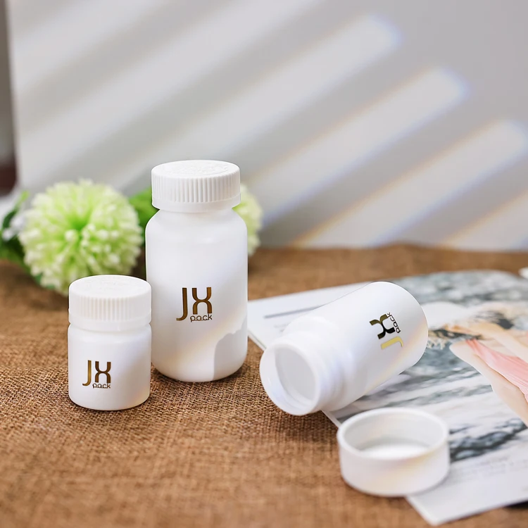 40cc 80cc 100cc150cc white childproof lid plastic pill bottles medicine pharmaceutical capsule bottle