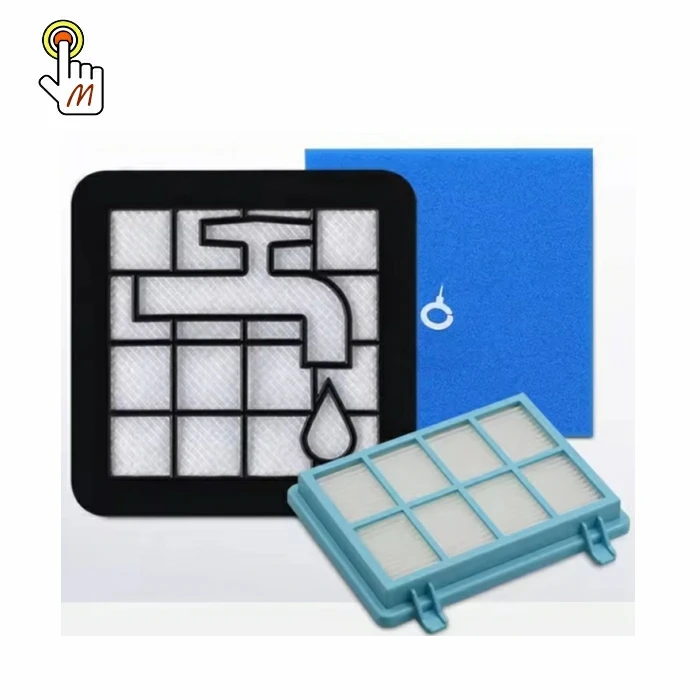 Hepa Filter Kits Replacement Fit for Phil Lippss FC9330 FC9331 Vacuum Cleaner Spare Parts Accessories