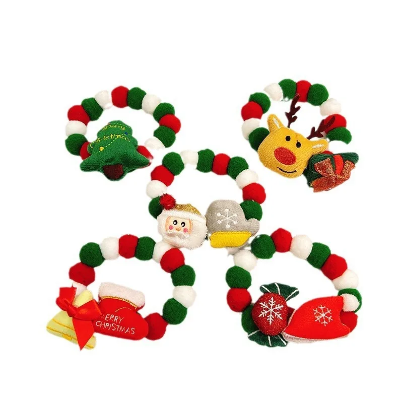 Xianchanpets 2024 Cute Christmas Collar with Lights New Hot Selling Product Direct Factory Wholesale Ornament