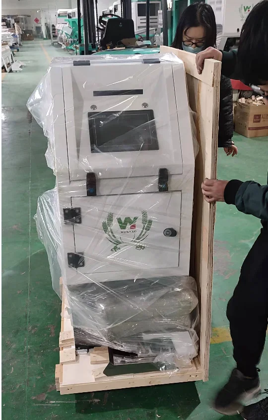 Mini rice colour sorter machine ccd rice color selector sorting for white parboiled rice with factory price