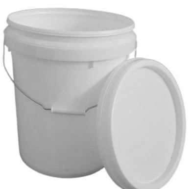 
16-liter plastic paint bucket with handle and LID 