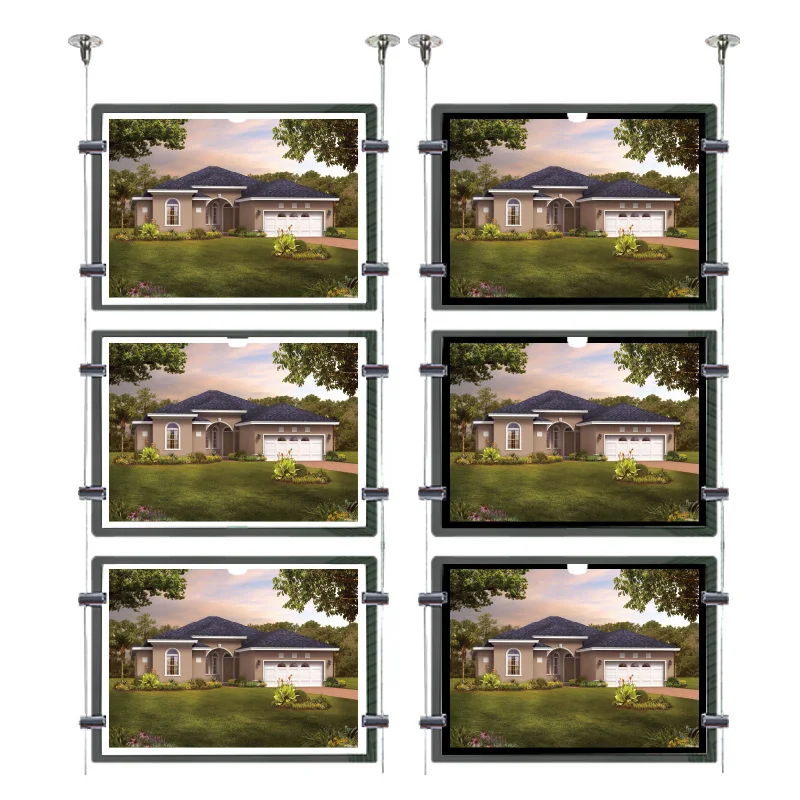 High Quality Real Estate Agents Sign Post Window Displays sign Post Light box