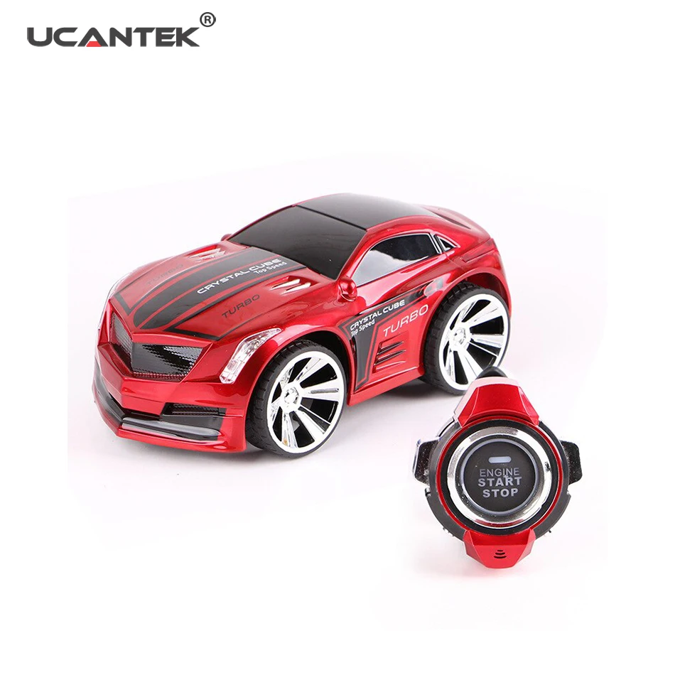 2 4G Смарт-часы RC автомобиль Голосовая команда дистанционное управление гоночный конкурентоспособные игры игрушка для детей