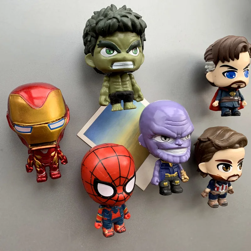 Factory Wholesale PVC Figure Fridge 3D design Anime Character Figure