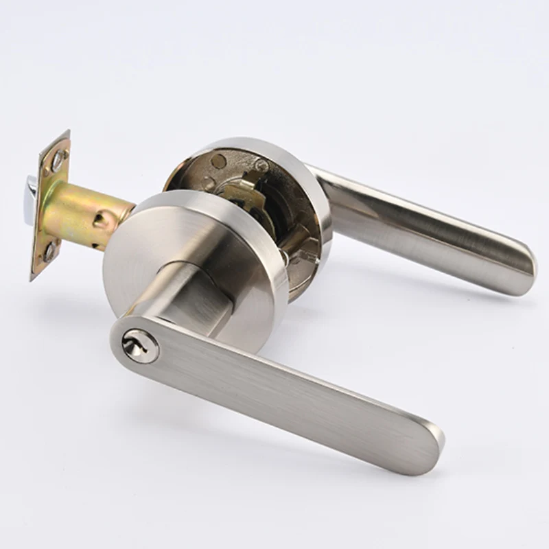 Exterior Heavy Duty  Keyed Entry Lock Luxury Door Lever Door Handle Door Lock Set And Lock