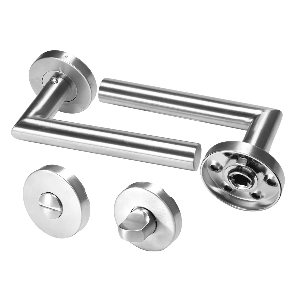 Degol hardware STAINLESS STEEL L TYPE DOOR  LEVER HANDLE