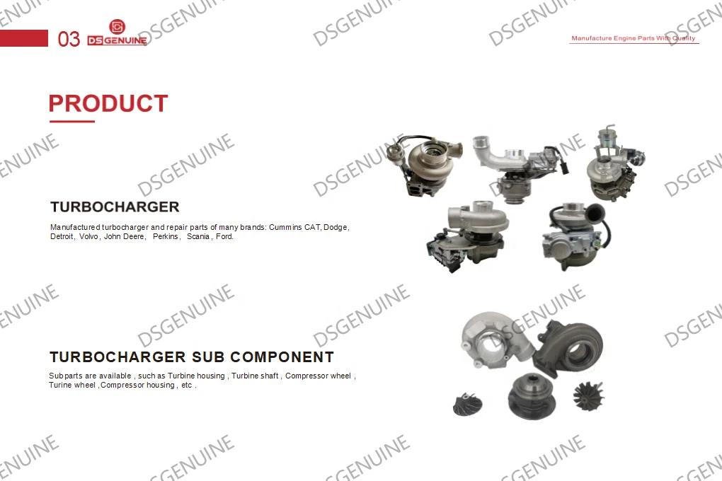 ISB 6.7L Diesel Engine HE351VE Turbo 2881708