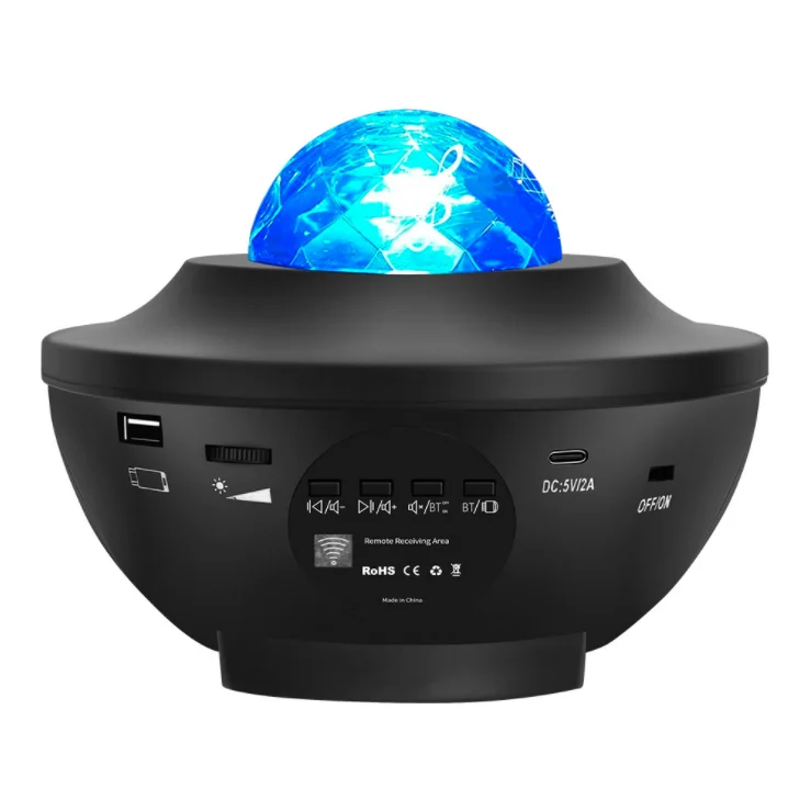 light music sync Disco Lamp Multi Changing Color Crystal Luminous AUTO RGB music rhythm LED music rhythm light Remote control