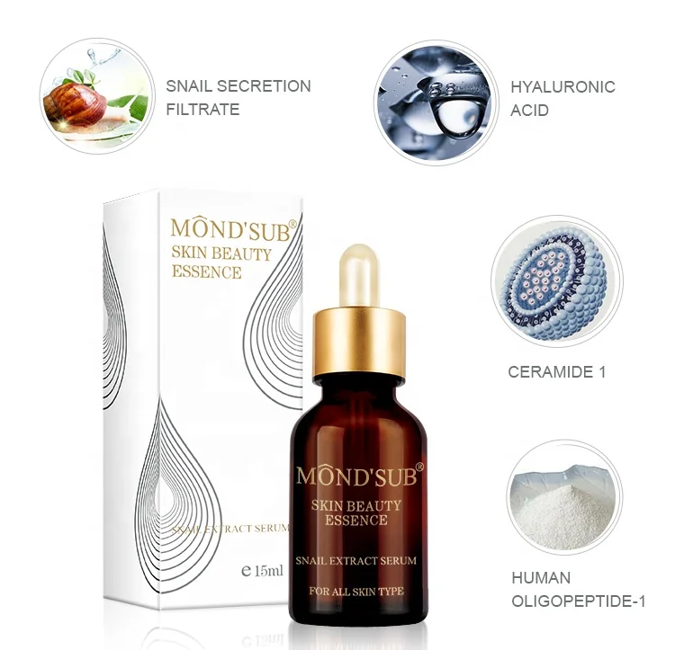 Factory Snail Serum Skin Care Anti Ageing Anti-wrinkle Repair Snail Serum Private Label