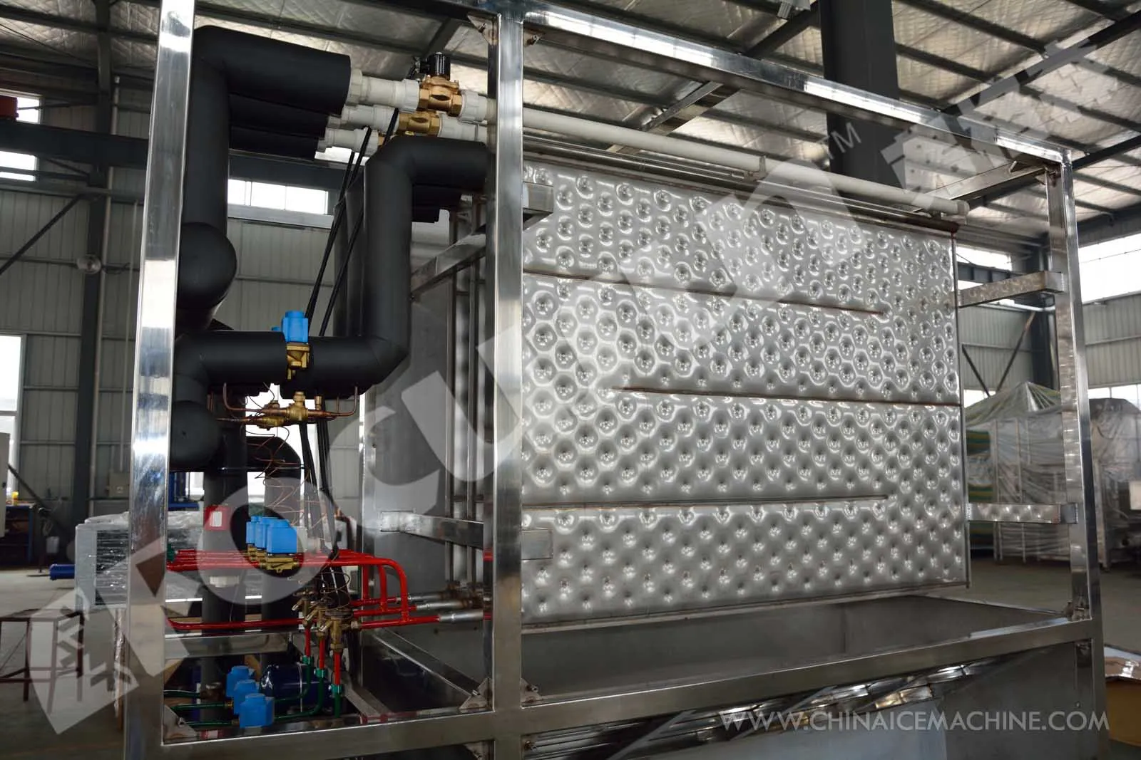 Auto ice maker 2T industrial ice machine for sale plate ice machine