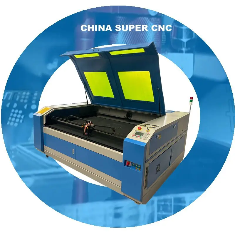 Supercnc 80 Вт 100 130 150 180 1610 двойная лазерная головка многофункциональные лазерные режущие машины