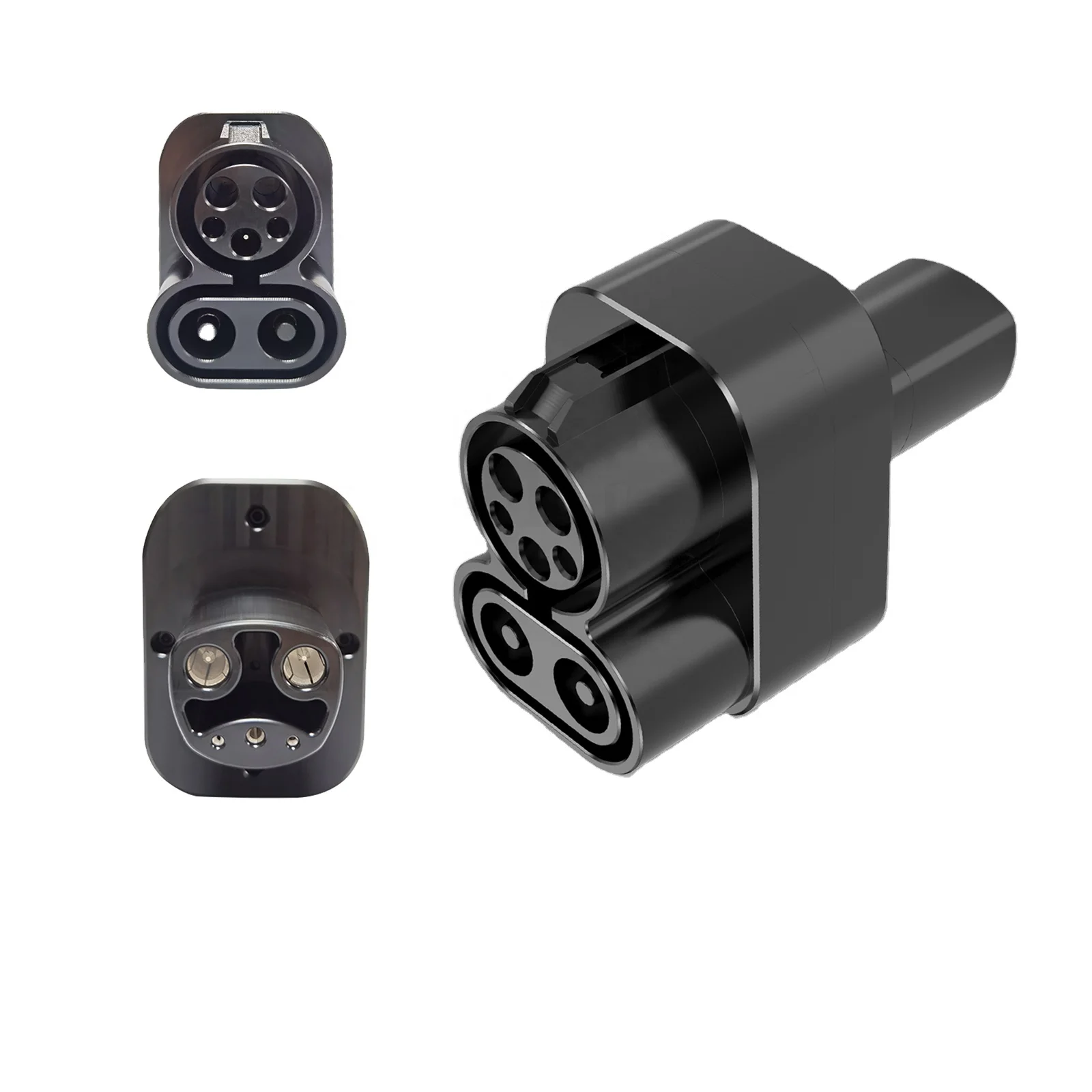 Standard Certified CCS1 Adapter Have IP55 Waterproof CCS1  Adapter Chademo CCS Adapter