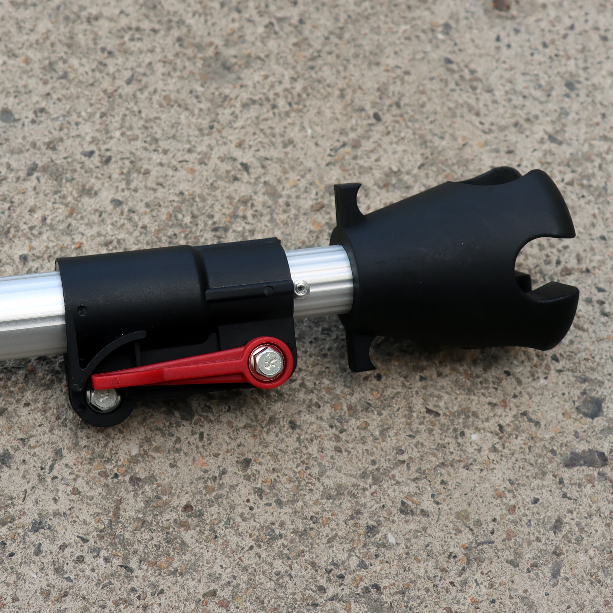 Aluminum Plastic Garden Water Pipe Fixed Holder Hose Guide Stakes with Spike for irrigation system