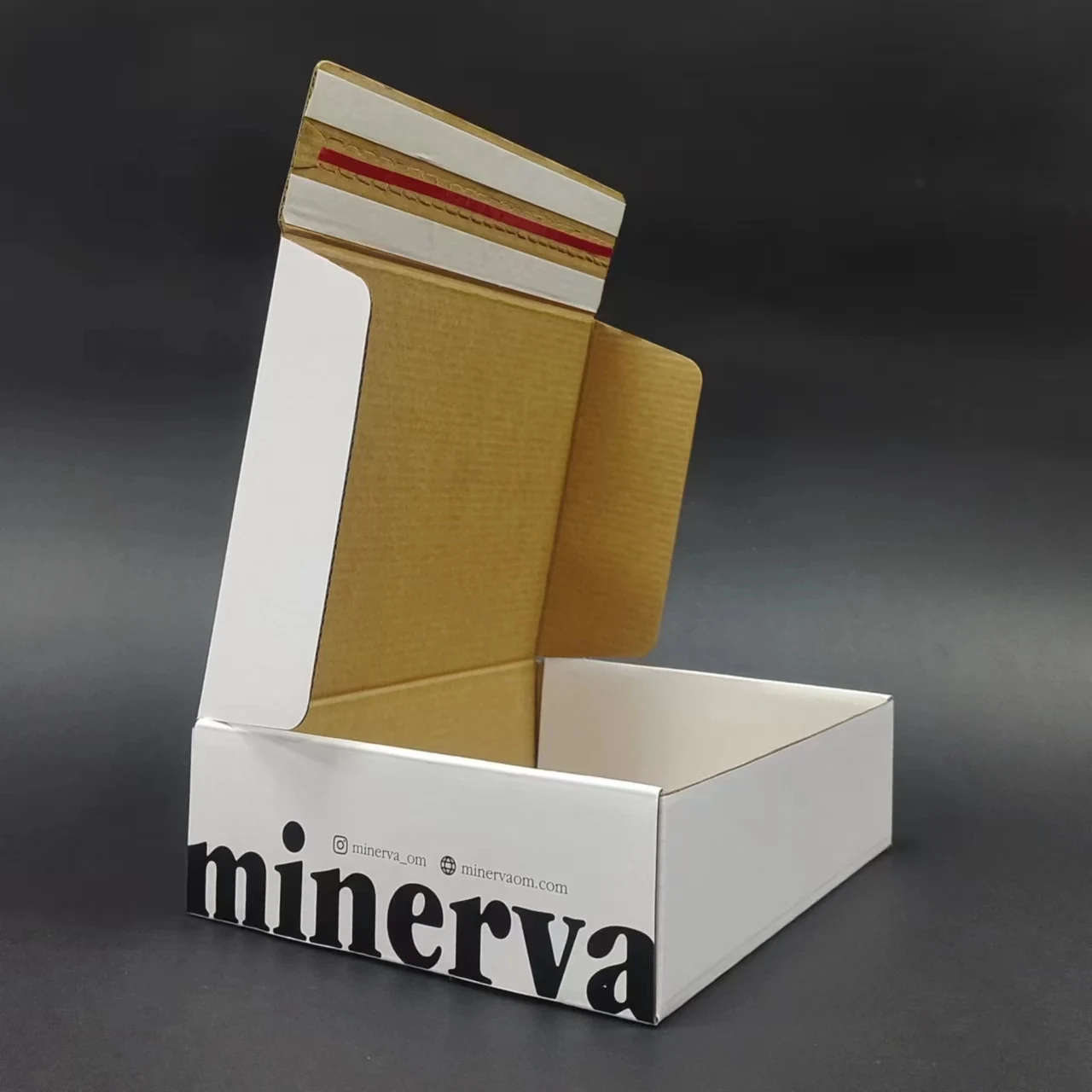 Wholesale Customizable Printed White Double Wall Corrugated Cardboard Paper Shipping Package Boxes Packaging for Cosmetics