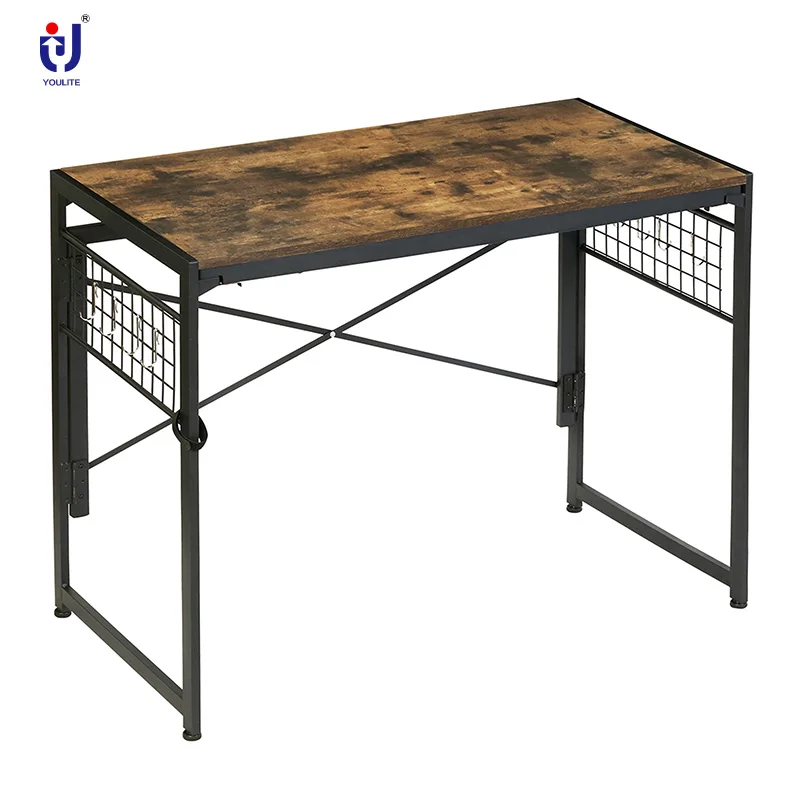 Small Computer Desk Study Table for Small Spaces Home Office Modern Folding Student Laptop PC Writing Desk