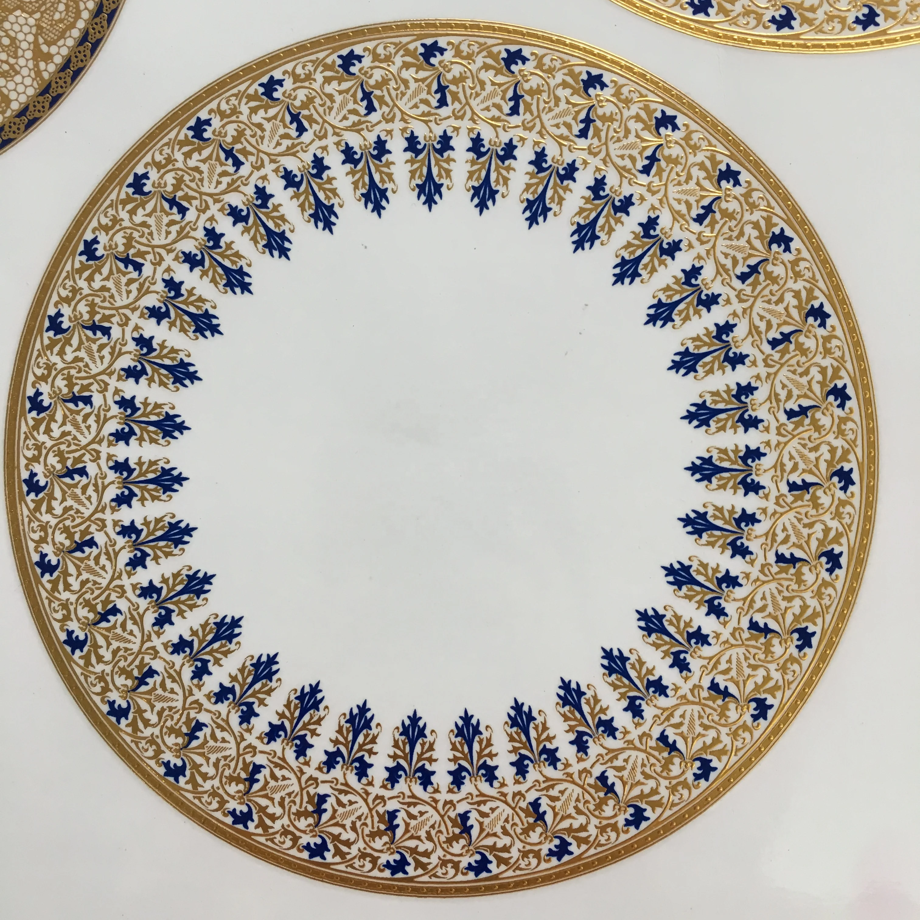 New Design Papel Custom Decal Maker Gold Printing Paper Water Transfer Paper Electroplating Decals Paper