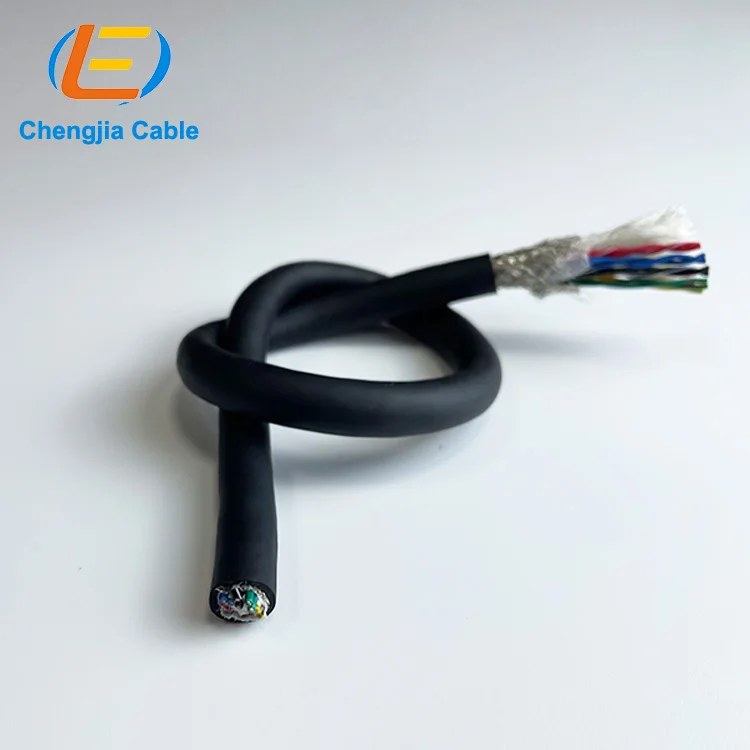 Servo Motor Encoder 45Mm Flexible Type Screen Twisted Pair Drag Chain Cable Carrier